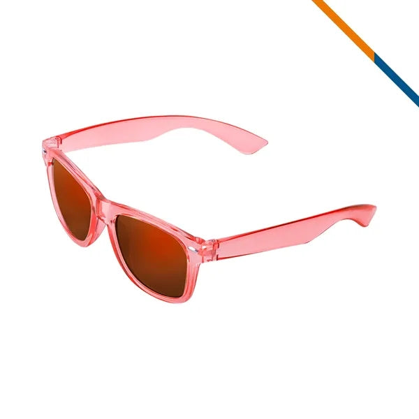 MiroPop Mirrored Tonal Sunglasses