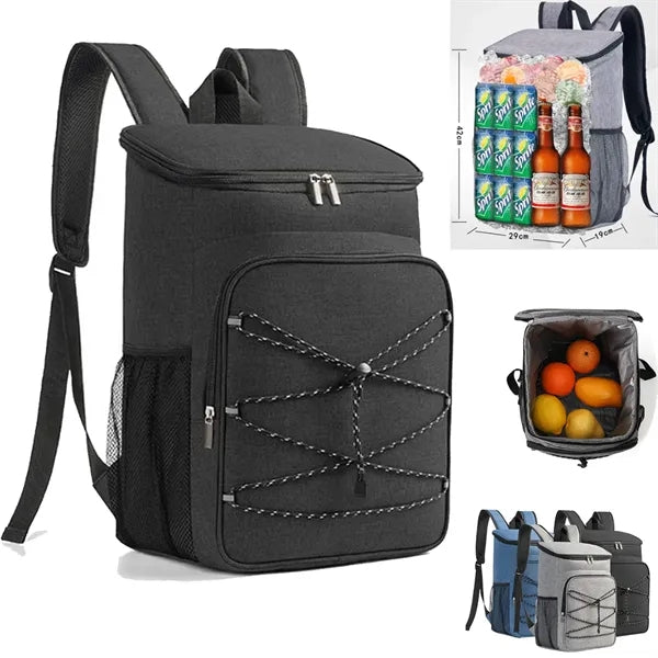 Large Capacity Soft Insulated Cooler Backpack