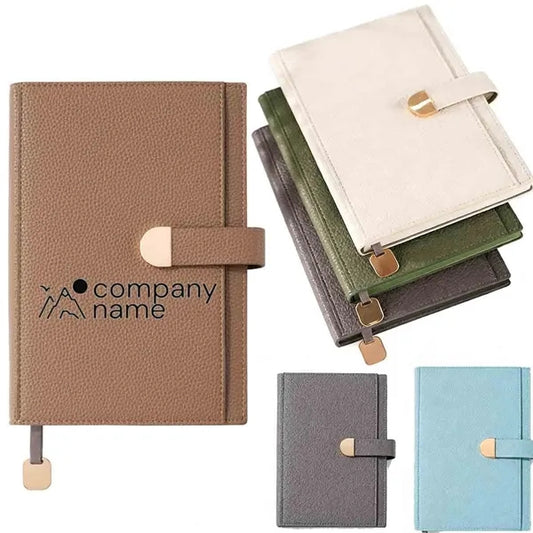 A5 PU Leather Buckle Notebook
