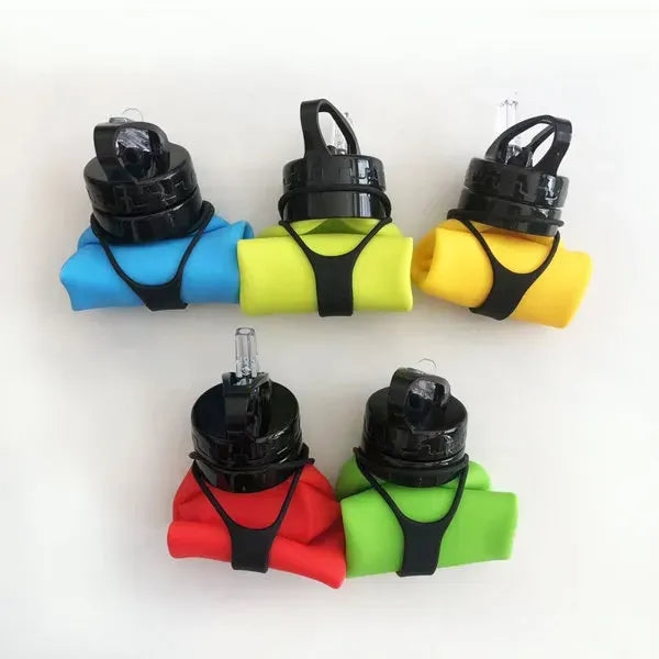 Foldable Silicone Sport Water Bottle