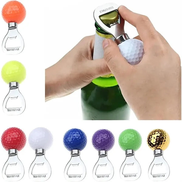Metal Golf Ball Beer Opener