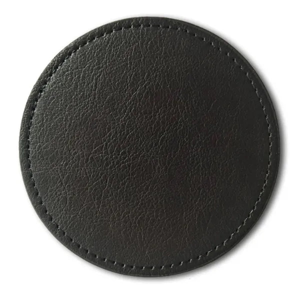 PU Double Layered Genuine Leather Coasters