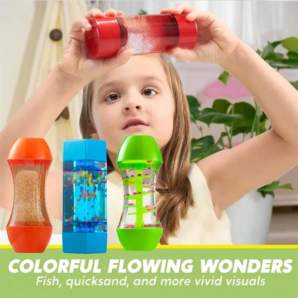 Fidget Tubes for Kids, Sensory Tubes, Stress Relief Toy