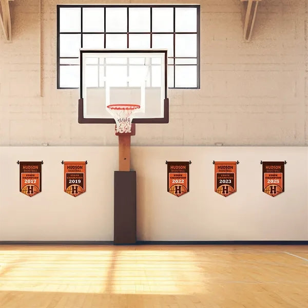 2' x 3' Championship Banner Single Sided V-Cut
