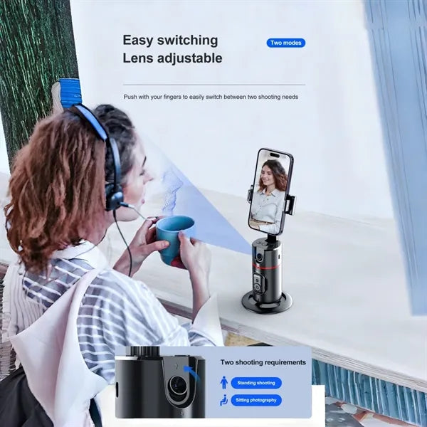 Smart Phone Gimbal 360 Face Tracking Gesture Control