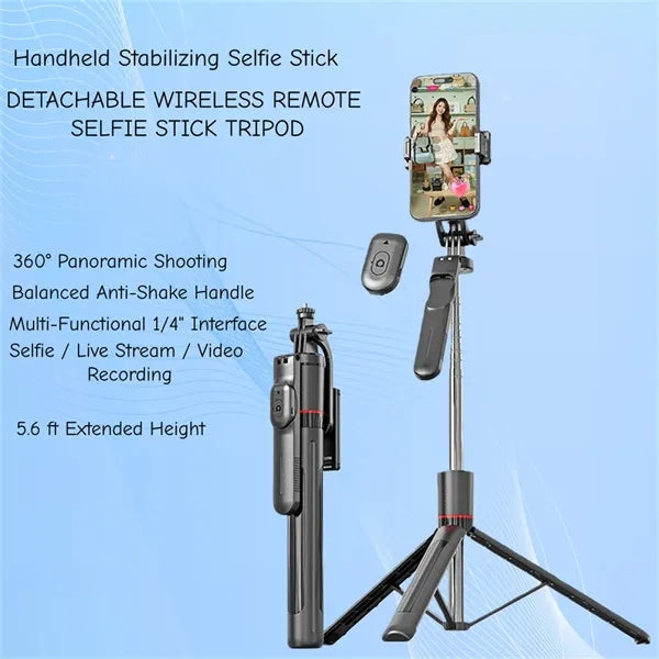 Selfie Stick Tripod 360 Balance Stabilizer Wireless Remote
