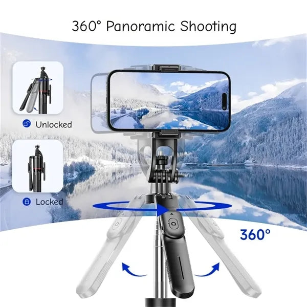 Selfie Stick Tripod 360 Balance Stabilizer Wireless Remote