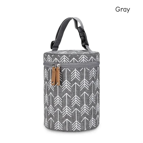 Insulated Baby Bottle Bag Capacity Breastmilk Cooler Daycare