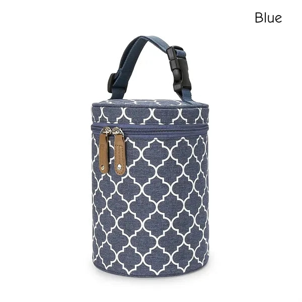 Insulated Baby Bottle Bag Capacity Breastmilk Cooler Daycare