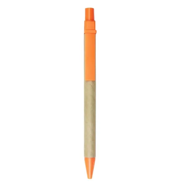 Eco-Friendly Kraft Paper Ballpoint Pen Retractable