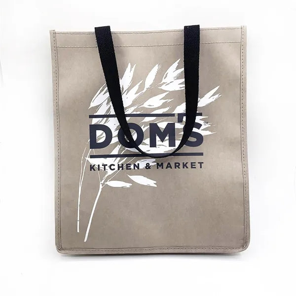 Washable Kraft Paper Bag with 21 Inch Web Handles