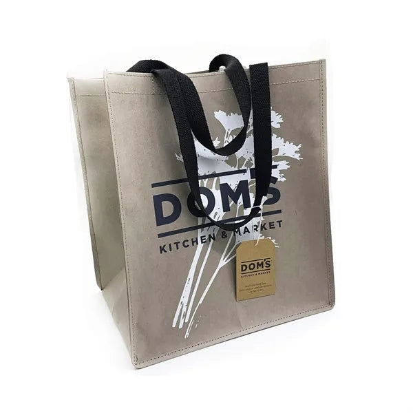 Washable Kraft Paper Bag with 21 Inch Web Handles