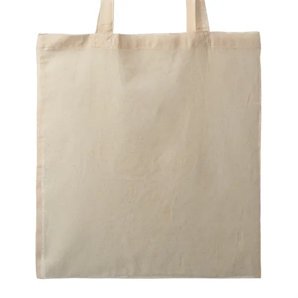 Cotton Tote Bag - Natural 5 oz Fiber -13.75" W x 16" H