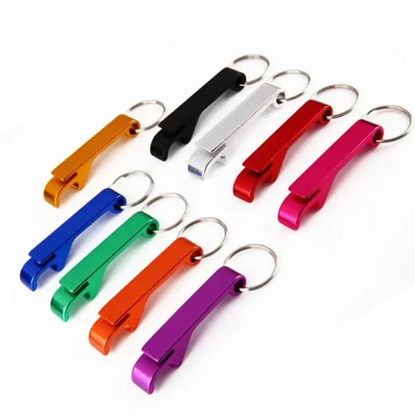 Metal Bottle Opener With Key Chain