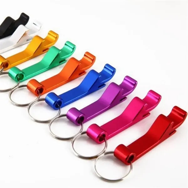 Metal Bottle Opener With Key Chain