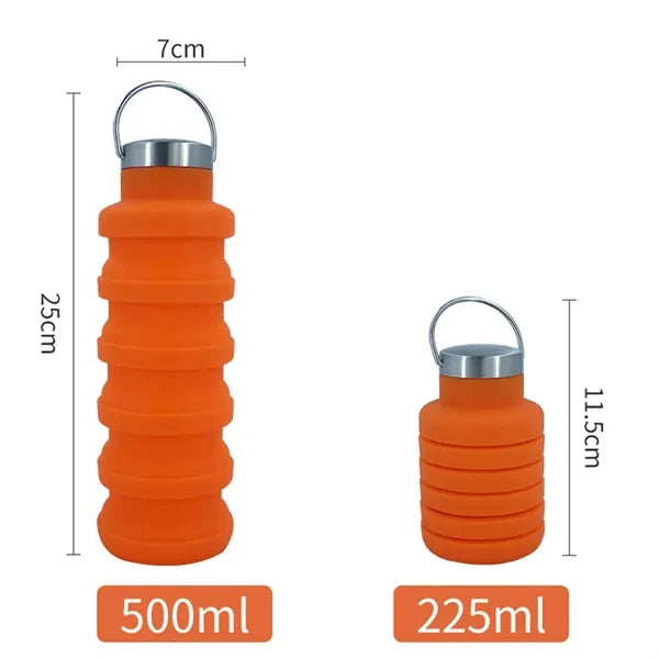 Collapsible Silicone Water Bottle