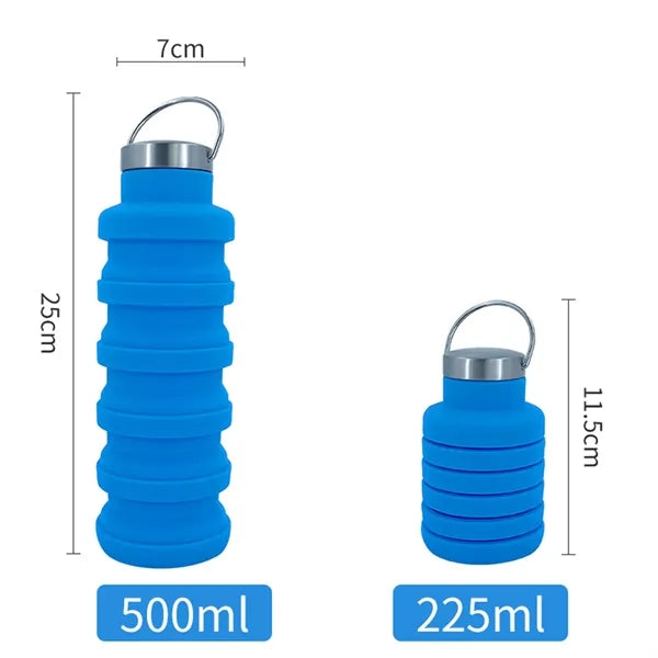 Collapsible Silicone Water Bottle