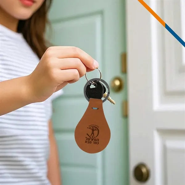 KeyHue Leather Keychain