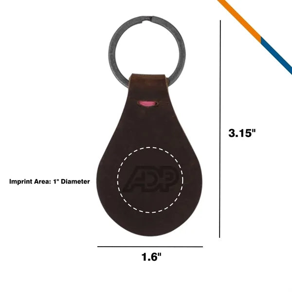 KeyHue Leather Keychain