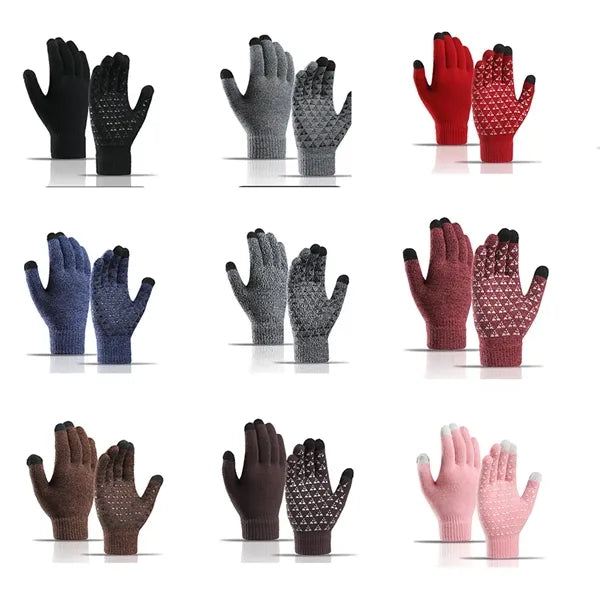 Winter Thermal Touchscreen Knit Gloves