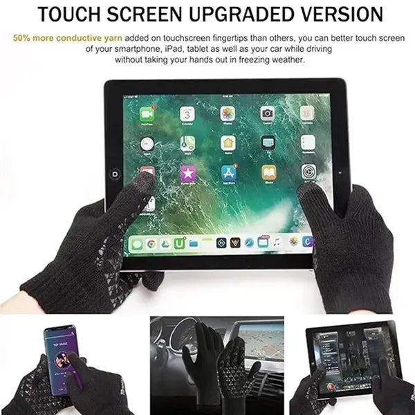 Winter Thermal Touchscreen Knit Gloves