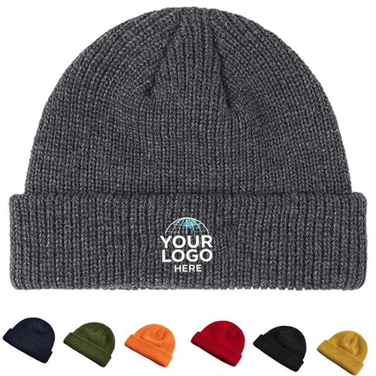 Winter Super Soft Acrylic Brimless Knit Beanie