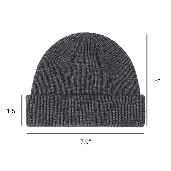 Winter Super Soft Acrylic Brimless Knit Beanie