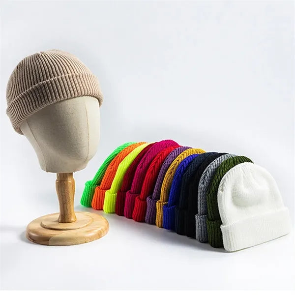 Winter Super Soft Acrylic Brimless Knit Beanie
