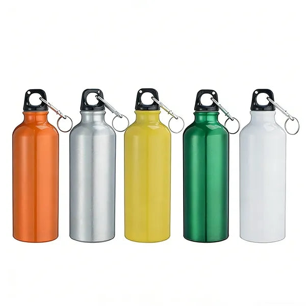 17oz Aluminum Water Bottle With Carabiner