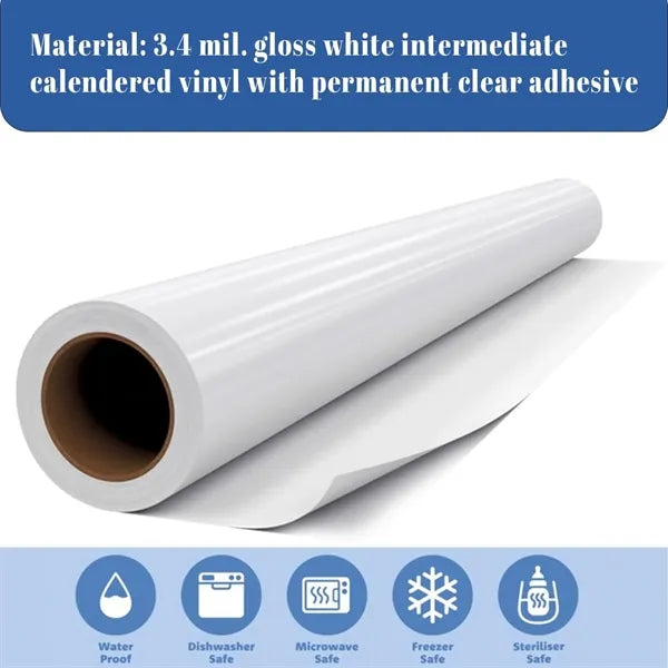 Die Cut Waterproof Vinyl Sticker Decal