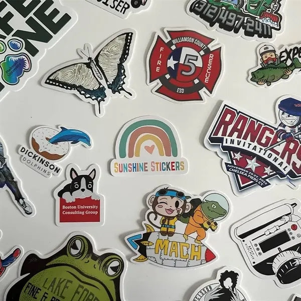 Die Cut Waterproof Vinyl Sticker Decal