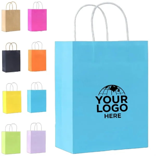 Kraft Paper Shopping Bag with Handles