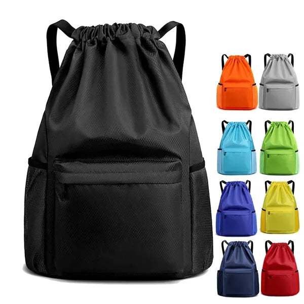 Drawstring Bag Sport Gym Backpack