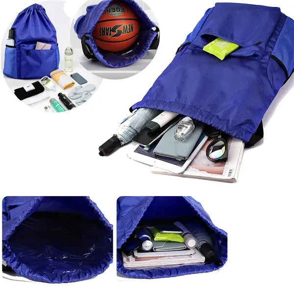 Drawstring Bag Sport Gym Backpack