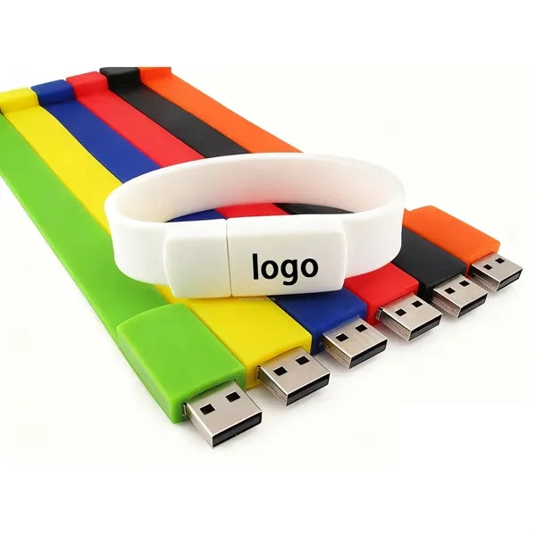 4GB USB 2.0 Wristband Memory Flash Drive