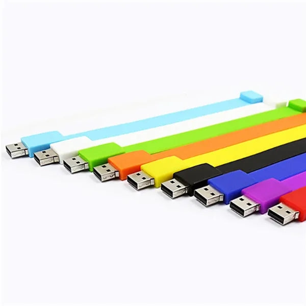 4GB USB 2.0 Wristband Memory Flash Drive