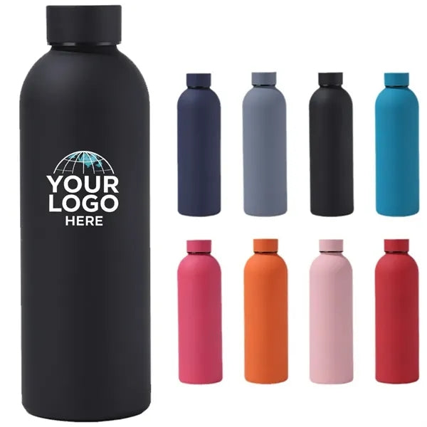 17 Oz Vacuum Insulated Stainless Steel Water Bottle