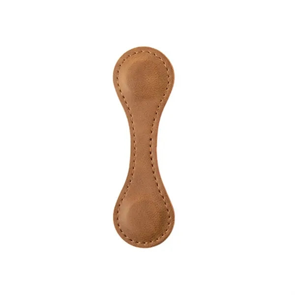 Leather Magnetic Bookmark/Pen Holder