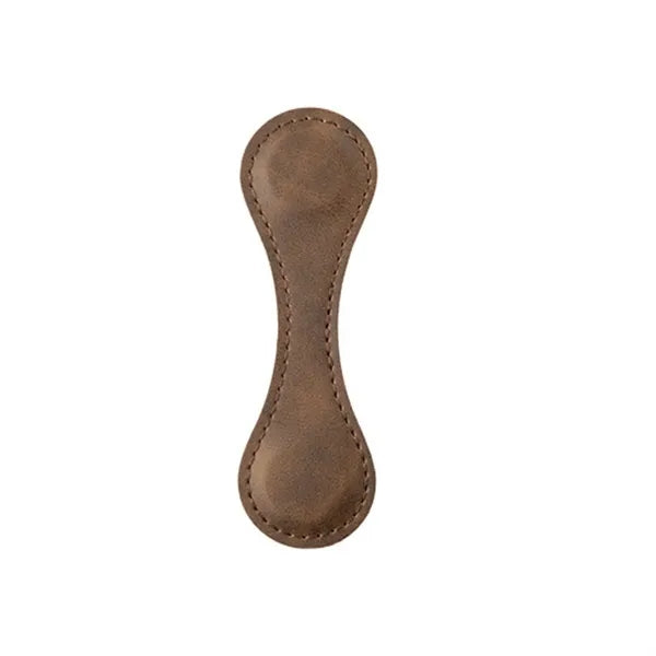 Leather Magnetic Bookmark/Pen Holder
