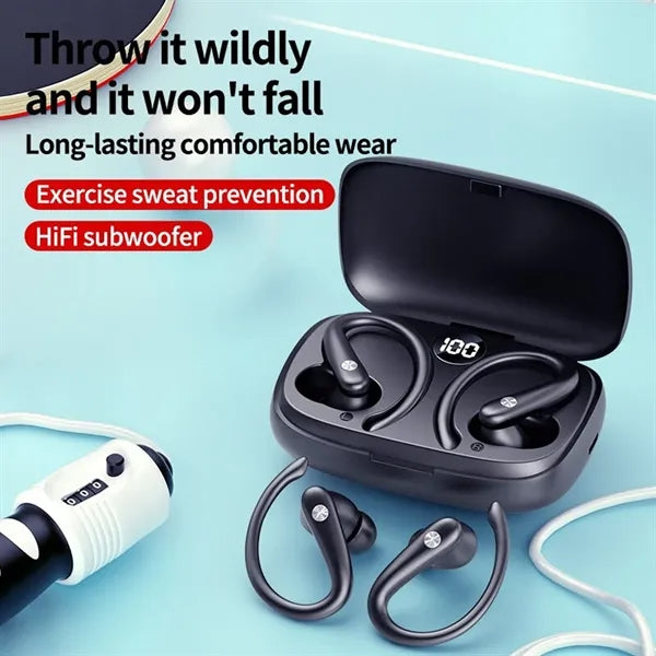 Wireless Bluetooth Ear Hook Sports Earbud