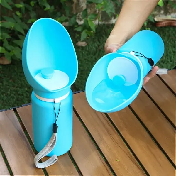 Foldable Silicone Pet Travel Water Bottle 19 oz