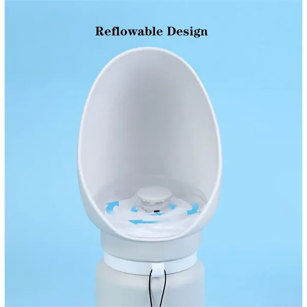 Foldable Silicone Pet Travel Water Bottle 19 oz