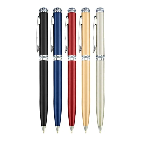 Union Printed - Solid Brass Twist Metal Pen