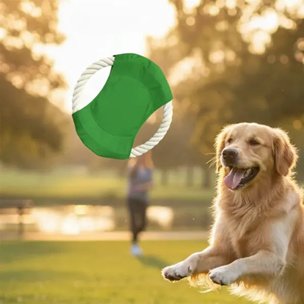 Pet Rope Flying Disc Toy