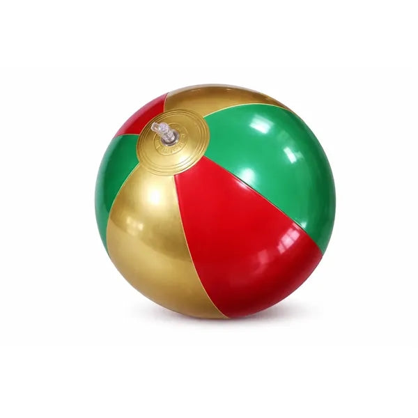16"Inflatable Tri-Colored Beach Balls