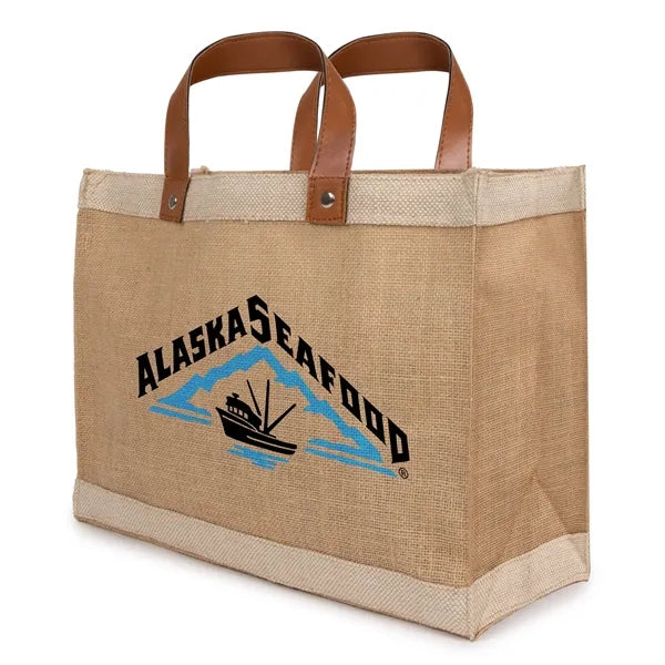 Petite Jute Luxe Tote