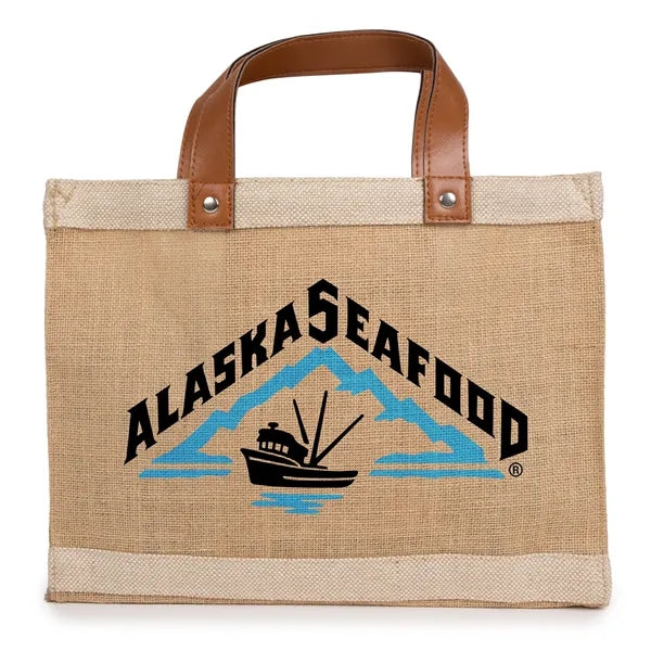 Petite Jute Luxe Tote
