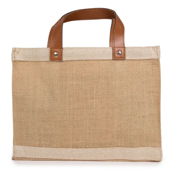 Petite Jute Luxe Tote
