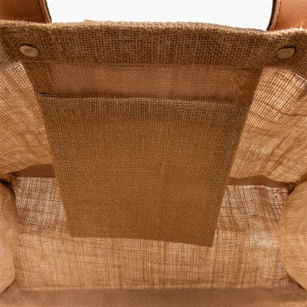 Petite Jute Luxe Tote