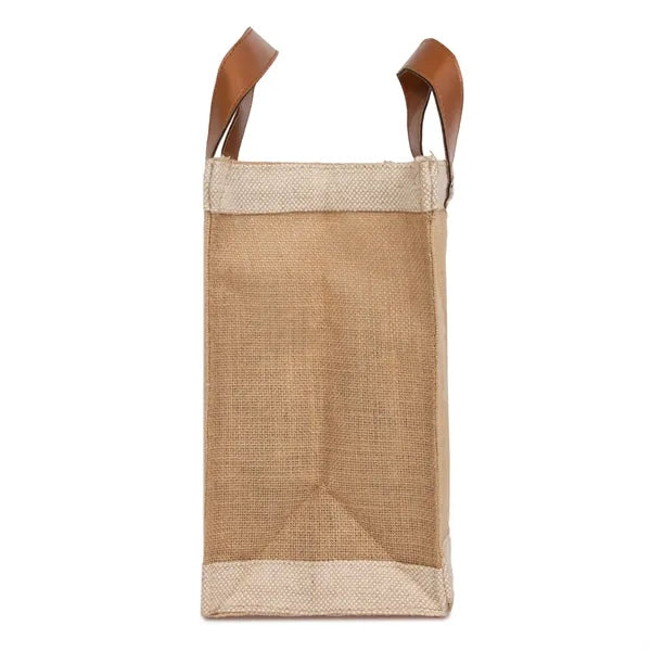 Petite Jute Luxe Tote